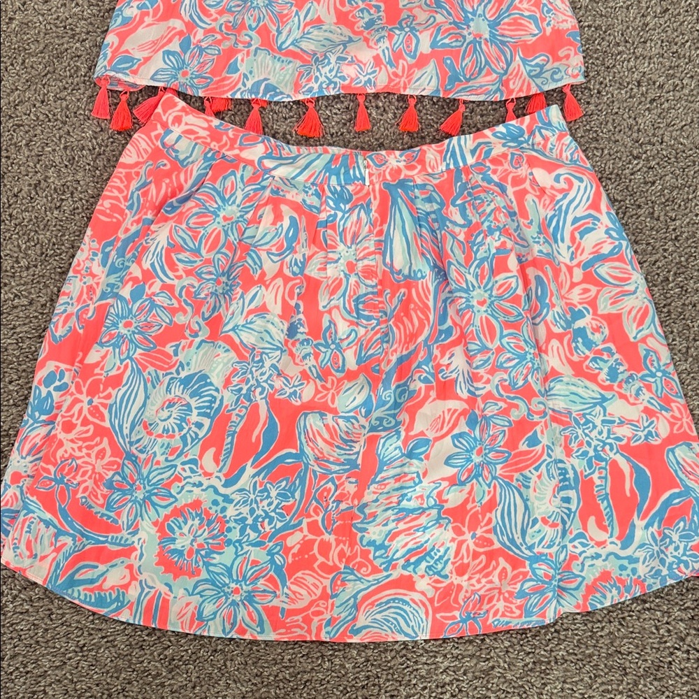 Lilly Pulitzer Selina Halter and Skirt Set - Picture 3 of 12